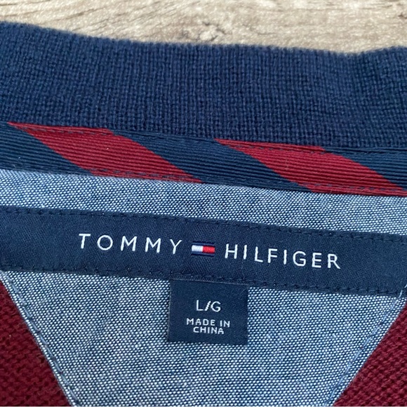 Tommy Hilfiger Eclectic Grandpa Striped Cardigan Large - Picture 9 of 14